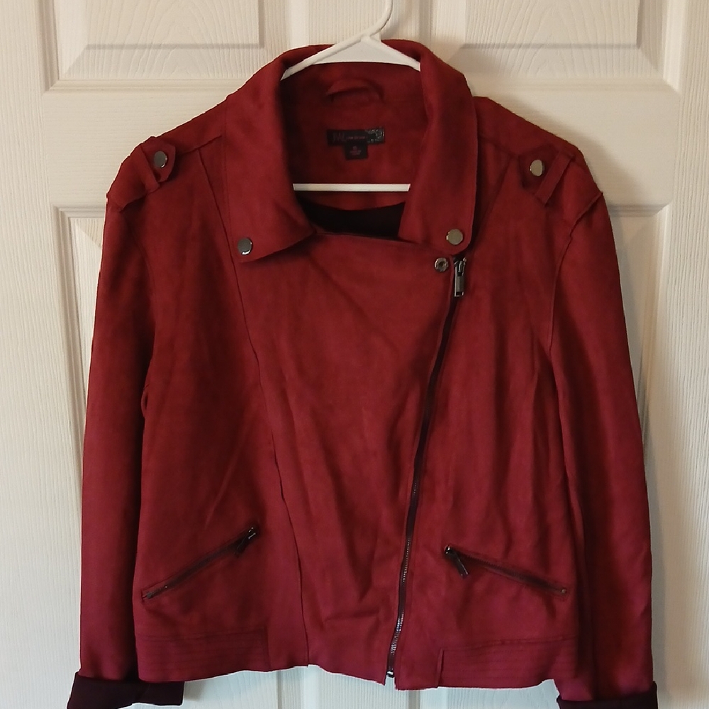 Women's Crimson Full Zip Jacket XL